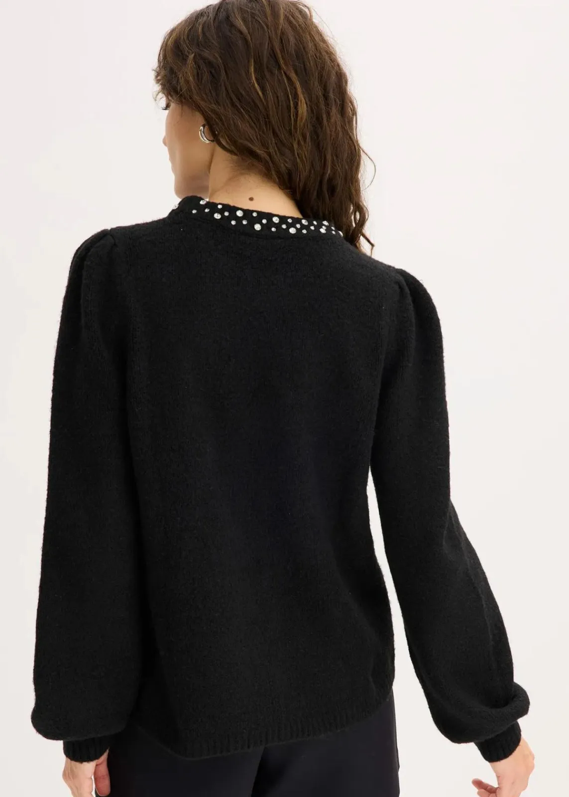 bonprix Bekleidung·Umstandsmode|Strickmode^Pullover schwarz