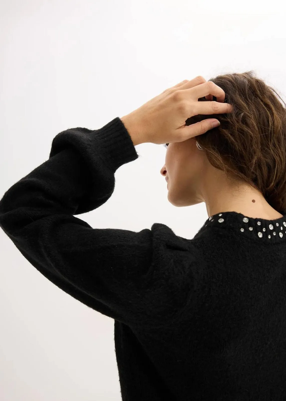 bonprix Bekleidung·Umstandsmode|Strickmode^Pullover schwarz