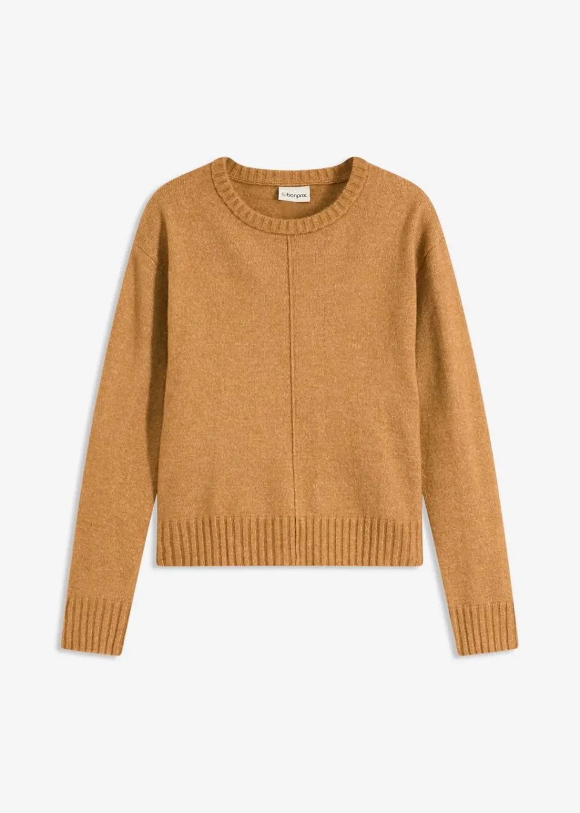 bonprix Pullover & Strickjacken|Bekleidung·Jeans^Pullover haselnuss