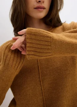 bonprix Pullover & Strickjacken|Bekleidung·Jeans^Pullover haselnuss