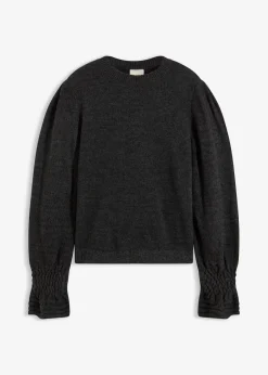 bonprix Bekleidung·Umstandsmode|Bekleidung·Jeans^Pullover anthrazit meliert