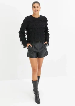 bonprix Bekleidung·Umstandsmode|Strickmode^Pullover schwarz