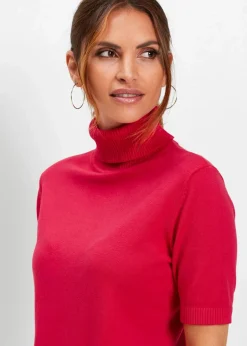 bonprix Pullover & Strickjacken|Basics^Pullover granatrot