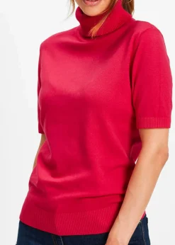 bonprix Pullover & Strickjacken|Basics^Pullover granatrot