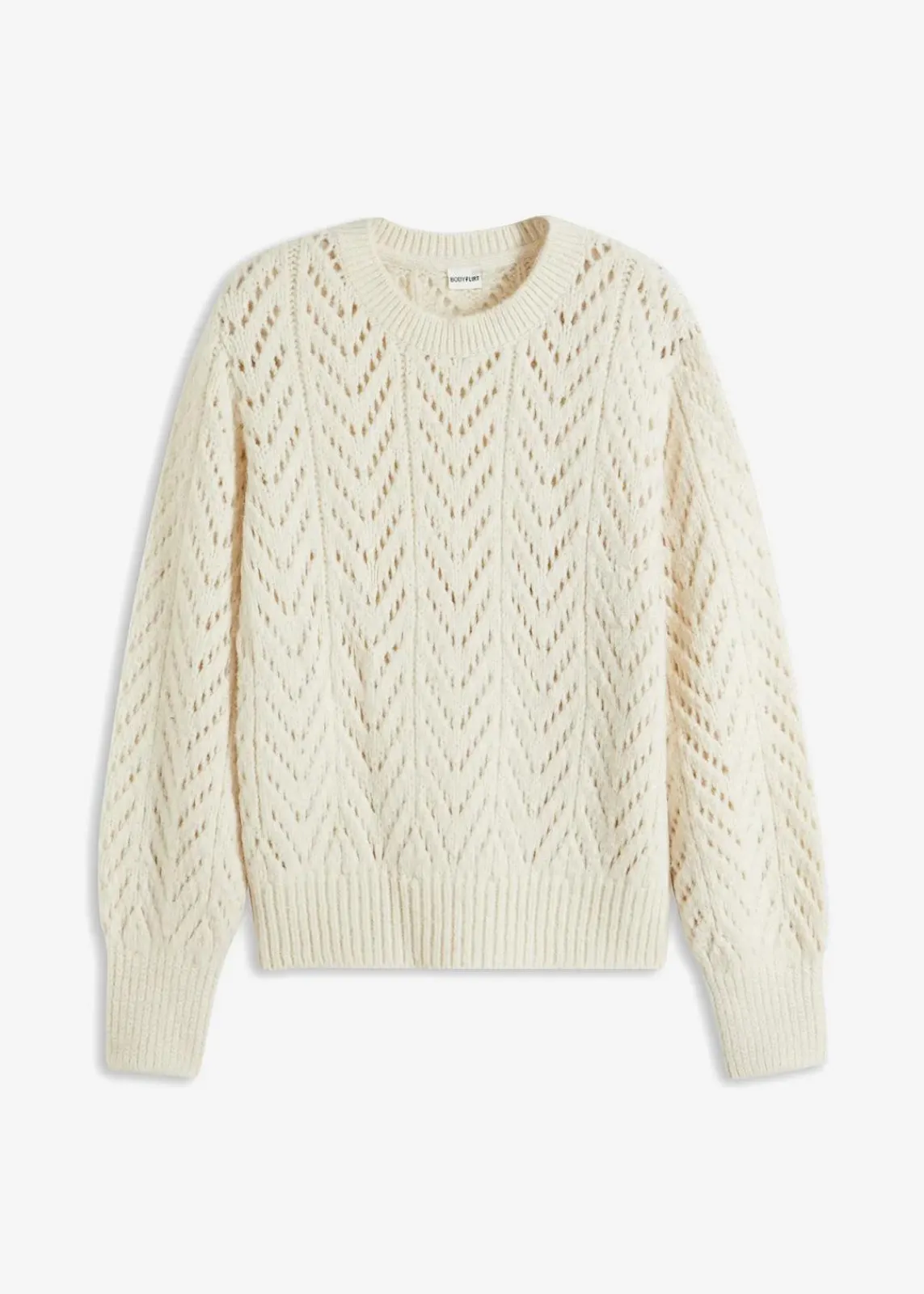 bonprix Bekleidung·Umstandsmode|Strickmode^Pullover cremeweiß