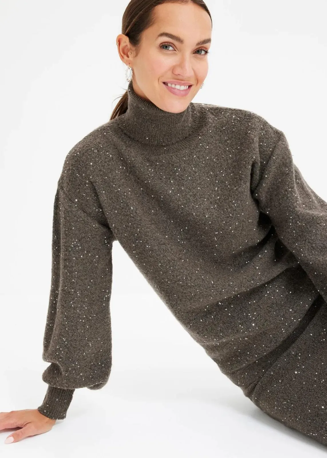 bonprix Bekleidung·Umstandsmode|Pullover & Strickjacken^Pullover braun