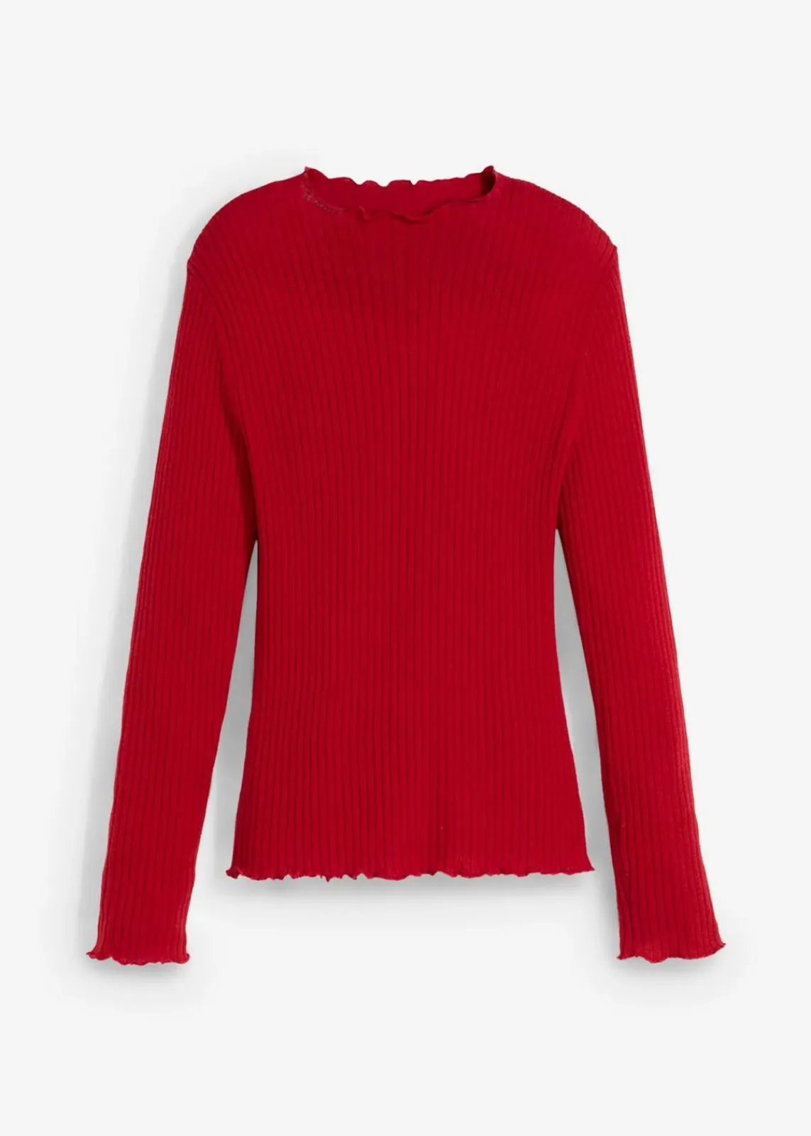bonprix Pullover & Strickjacken|Bekleidung·Jeans^Pullover aus superfeiner Merinowolle chillirot