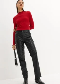 bonprix Pullover & Strickjacken|Bekleidung·Jeans^Pullover aus superfeiner Merinowolle chillirot