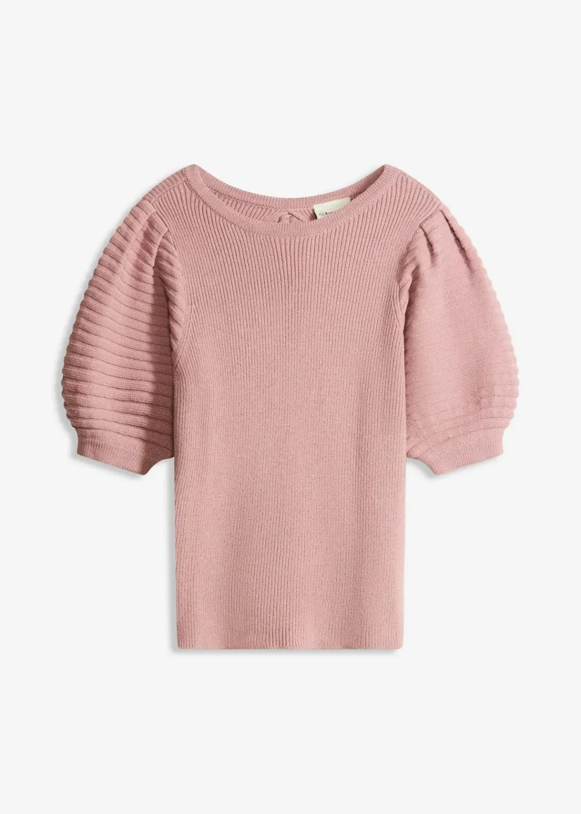 bonprix Bekleidung·Umstandsmode|Bekleidung·Jeans^Pullover mit Ballonärmeln rosenholz