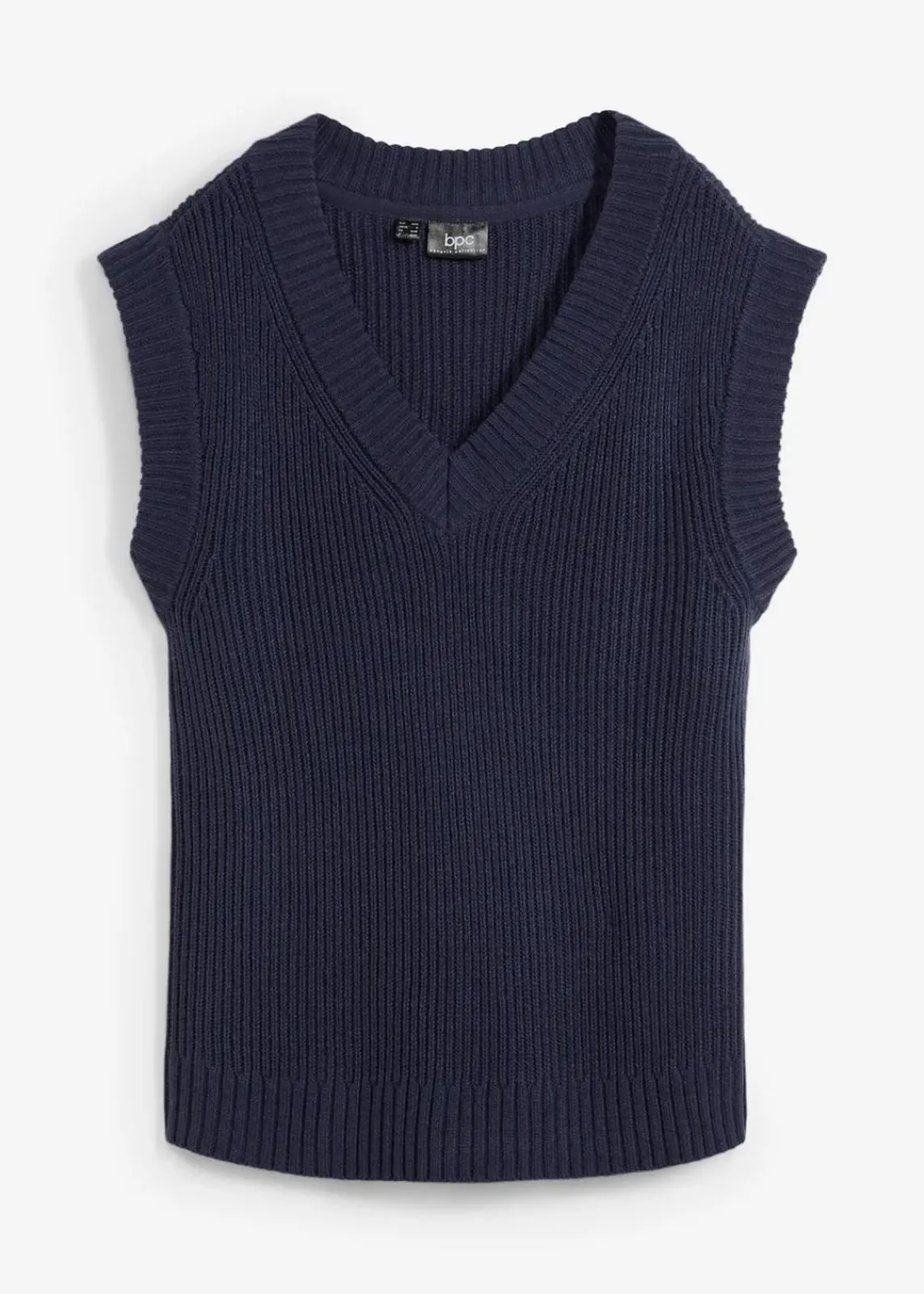 bonprix Bekleidung·Umstandsmode|Strickmode^Pullunder dunkelblau
