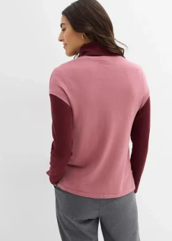 bonprix Pullover & Strickjacken|Strickmode^Pullunder aus softem Viskose-Mix softbeere