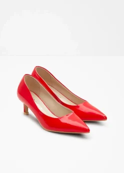 bonprix Pumps^Pumps in Lack-Optik rot
