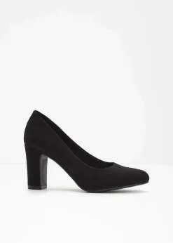 bonprix Pumps^Pumps mit Blockabsatz schwarz
