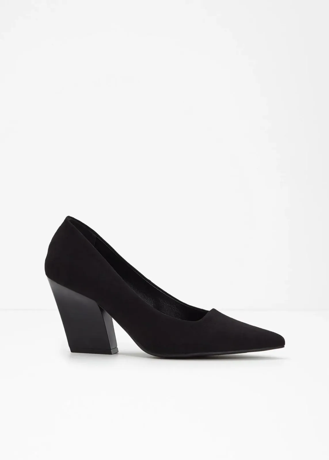 bonprix Pumps^Pumps mit Blockabsatz schwarz