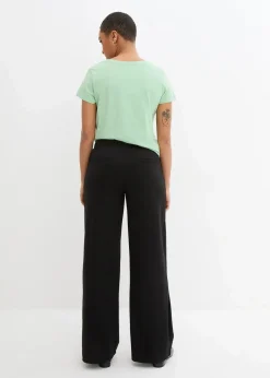 bonprix Bekleidung·Kleider|Hosen^Punto di Roma Hose mit Bequembund schwarz