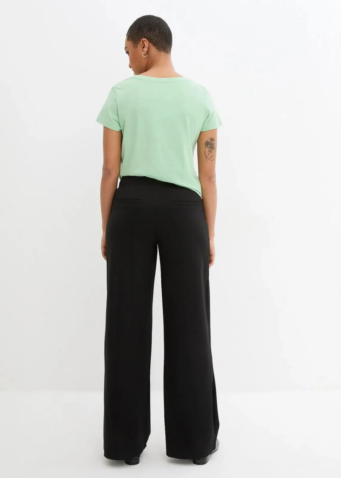 bonprix Bekleidung·Kleider|Hosen^Punto di Roma Hose mit Bequembund schwarz