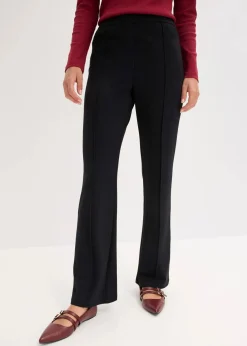 bonprix Bekleidung·Kleider|Hosen^Punto-Schlupfhose schwarz