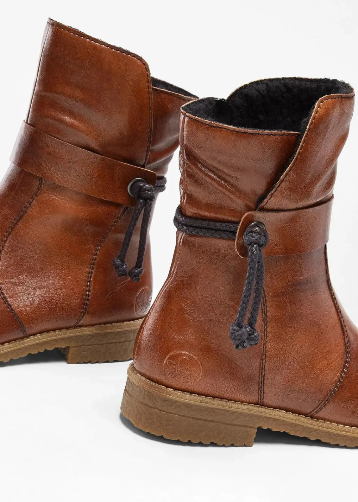 Rieker High Heels|Komfortschuhe^Boots cognac