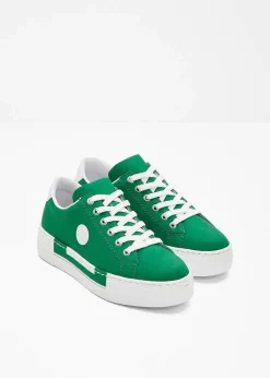 Rieker High Heels|Komfortschuhe^Komfort-Plateau-Sneaker mit leichter Sohle smaragd