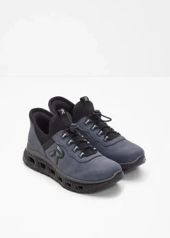 Rieker High Heels|Komfortschuhe^Komfort-Slip-In-Sneaker mit gepolsterter Innensohle dunkelblau
