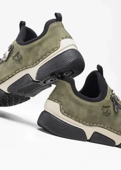 Rieker High Heels|Komfortschuhe^Komfort-Sneaker mit gepolsterter Innensohle khaki