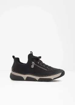 Rieker Sneaker|Komfortschuhe^Komfort-Sneaker mit gepolsterter Innensohle schwarz
