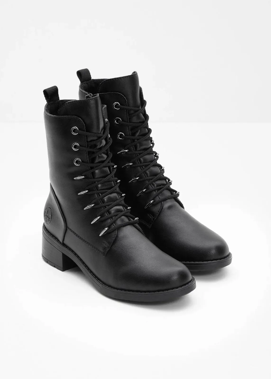 Rieker High Heels|Komfortschuhe^Schnür Boot schwarz