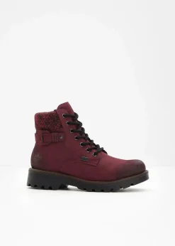 Rieker High Heels|Komfortschuhe^Schnür Boot mit Tex-Membran rot