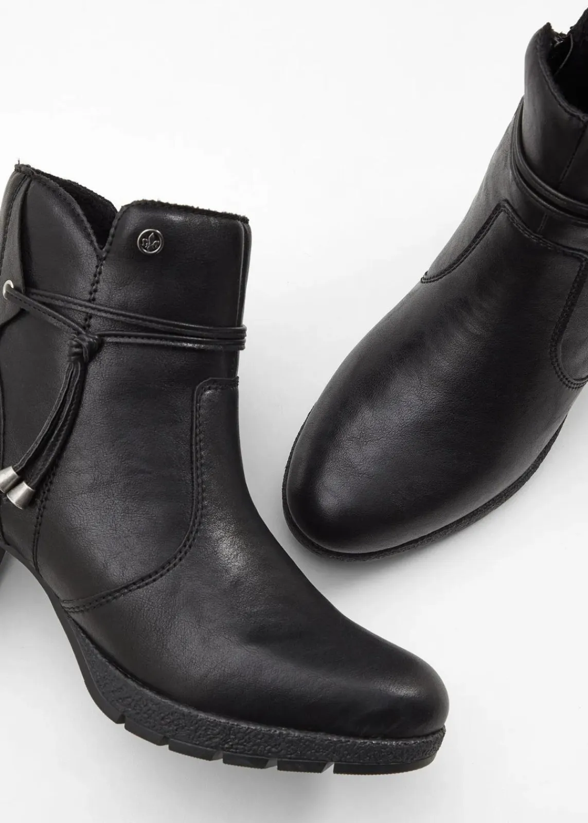 Rieker High Heels|Komfortschuhe^Stiefeletten schwarz