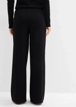bonprix Bekleidung·Kleider|Hosen^Ripp-Hose schwarz