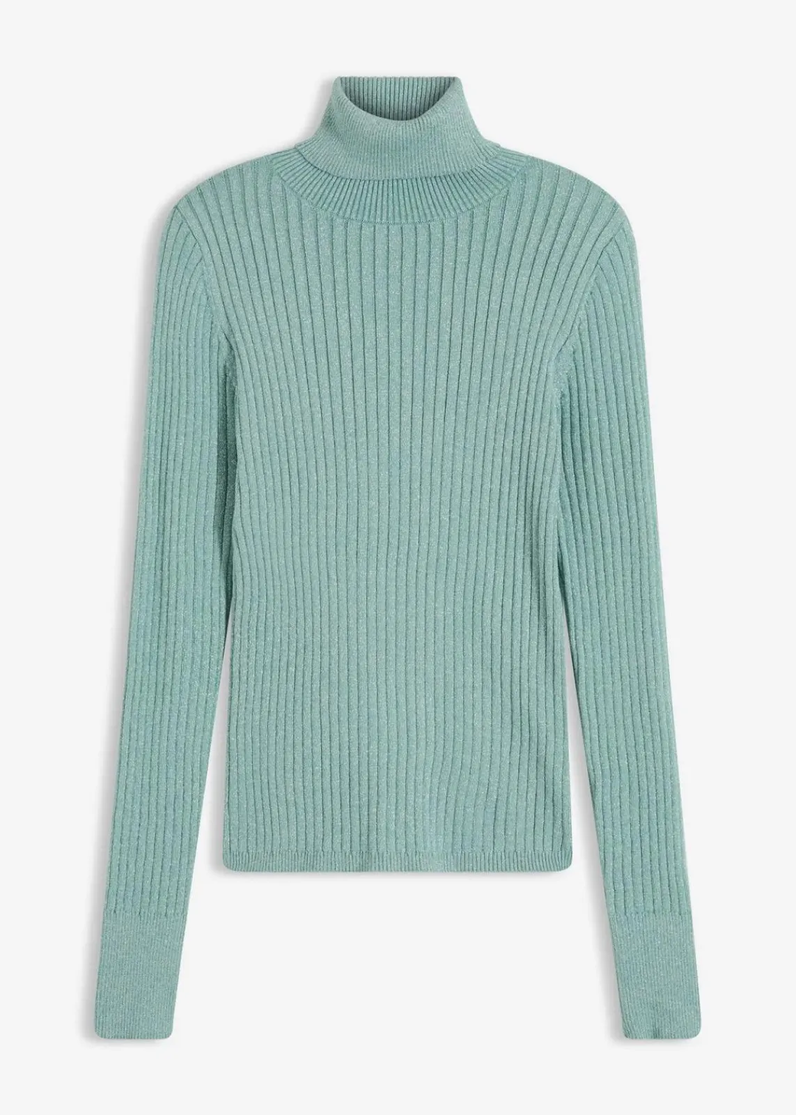 bonprix Bekleidung·Umstandsmode|Bekleidung·Jeans^Ripp-Pullover rauchsalbei/silber