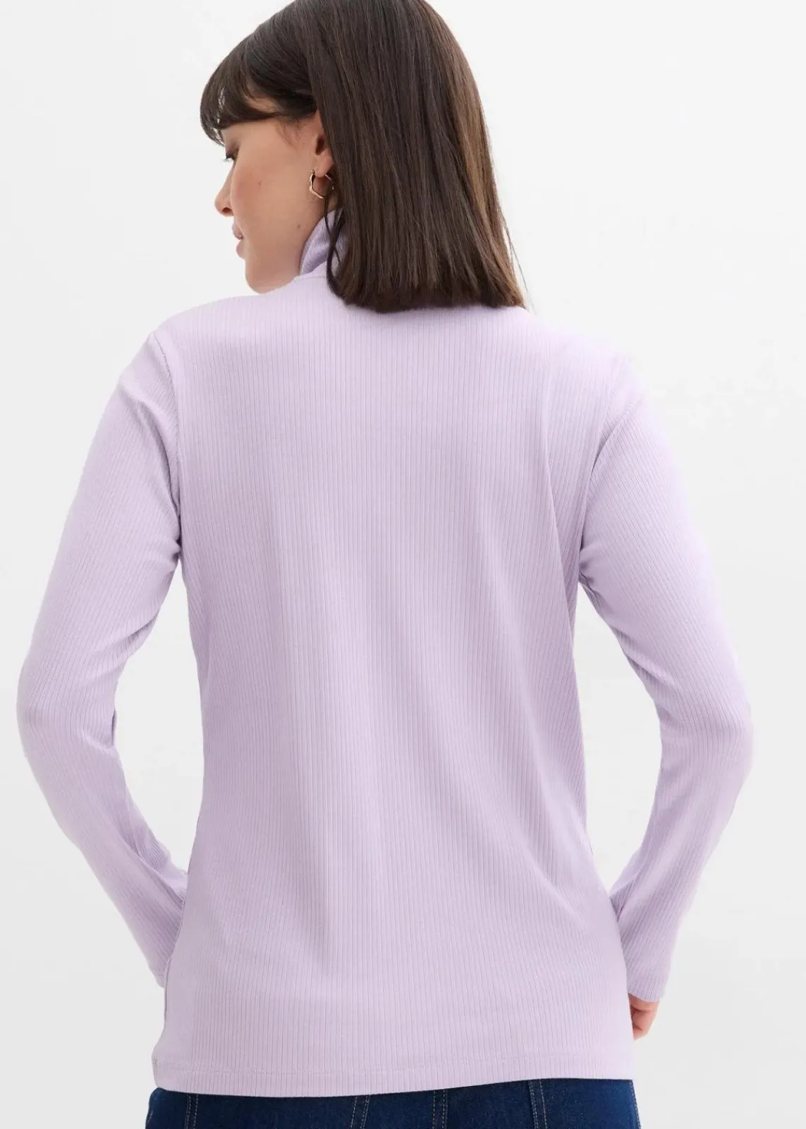 bonprix Shirts & Tops^Rippshirt aus softem Viskose-Mix zartflieder