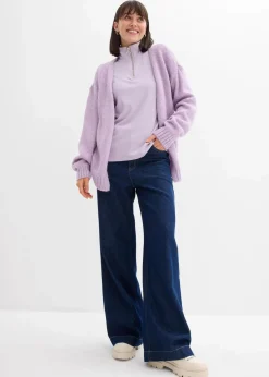 bonprix Shirts & Tops^Rippshirt aus softem Viskose-Mix zartflieder