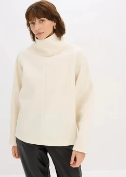 bonprix Bekleidung·Umstandsmode|Bekleidung·Jeans^Rollkragenpullover perlweiß