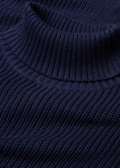bonprix Bekleidung·Umstandsmode|Bekleidung·Jeans^Rollkragenpullover aus reiner Baumwolle dunkelblau