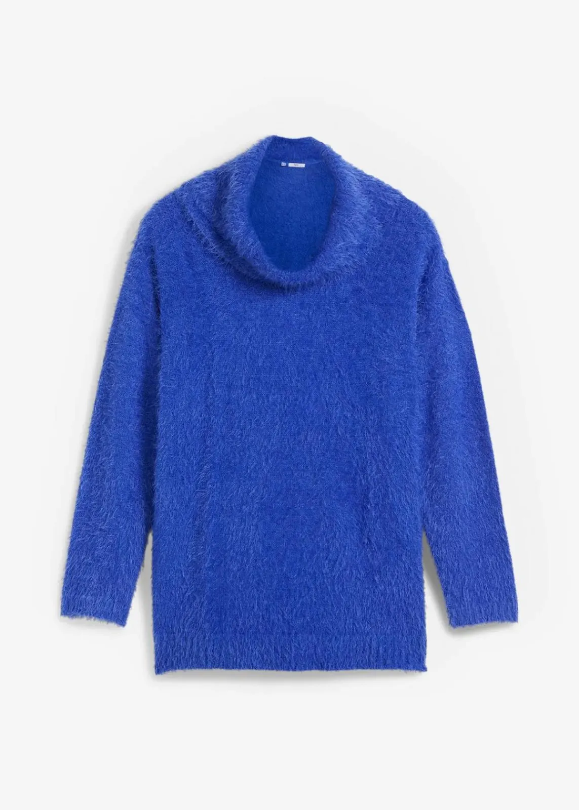 bonprix Pullover & Strickjacken|Strickmode^Rollkragenpullover aus weichem Federgarn edelsteinblau