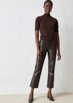 bonprix Bekleidung·Umstandsmode|Bekleidung·Jeans^Rollkragenpullover aus weichem Woll-Mix dunkelbraun