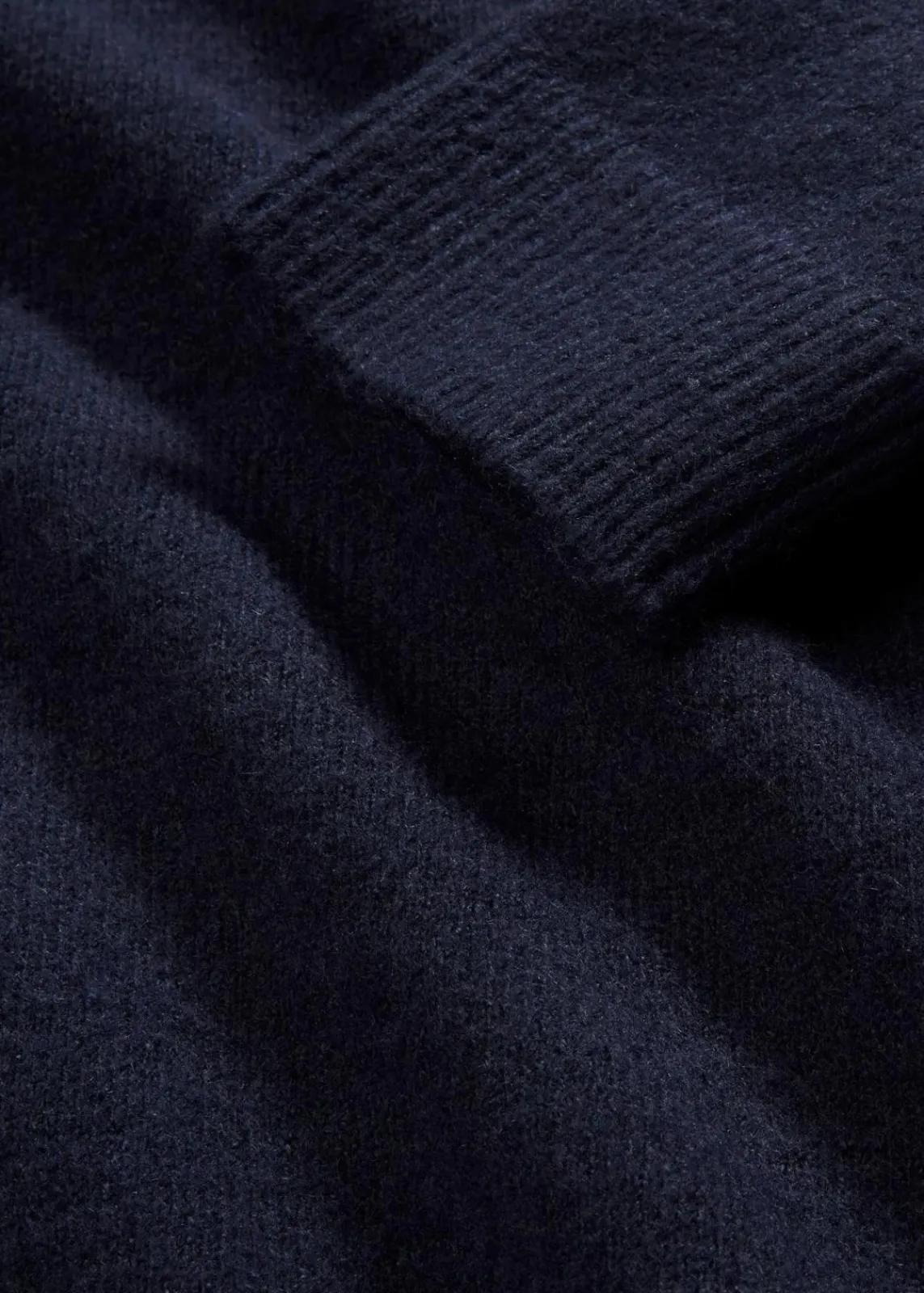 bonprix Strickmode|Pullover & Strickjacken^Rundhalspullover mit überschnittener Schulter dunkelblau
