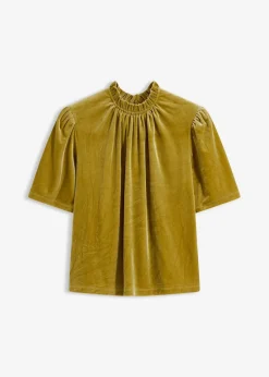 bonprix Shirts & Tops^Samtshirt gold
