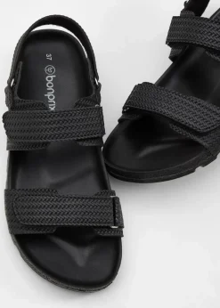 bonprix Sommerschuhe^Sandalen schwarz