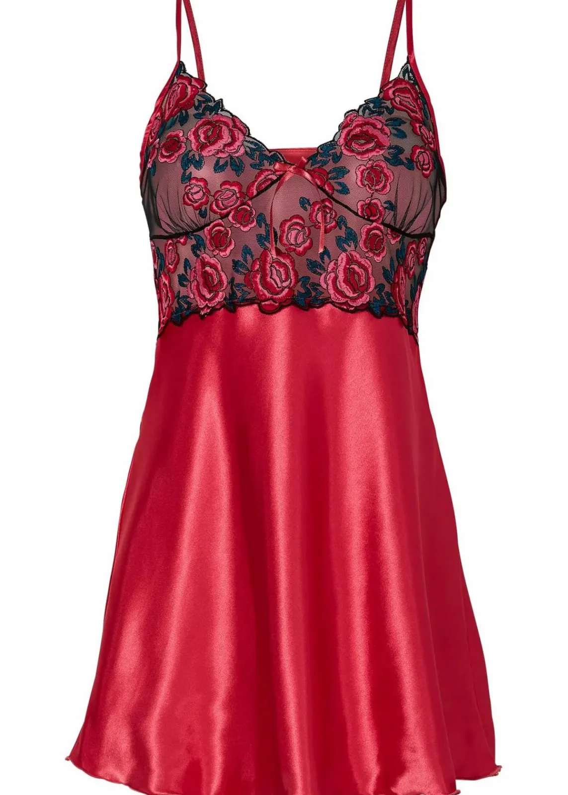 bonprix Corsagen & Negligés|Dessous^Satin Negligé fuchsia