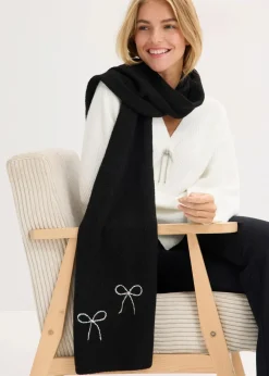 bonprix Schals & Tücher|Schuhe & Accessoires In Spezialgrößen·Tücher & Ponchos^Schal schwarz
