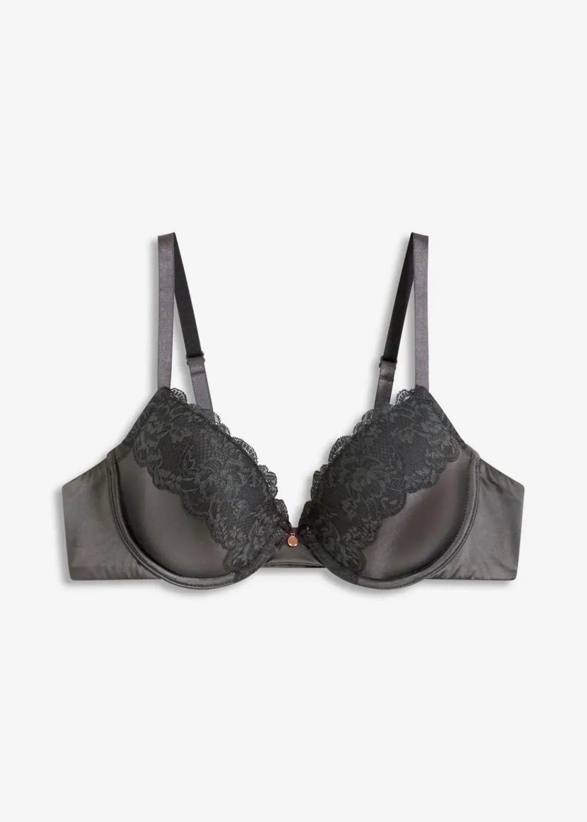 bonprix Bhs|Dessous^Schalen BH mit Glanzeffekt schiefergrau
