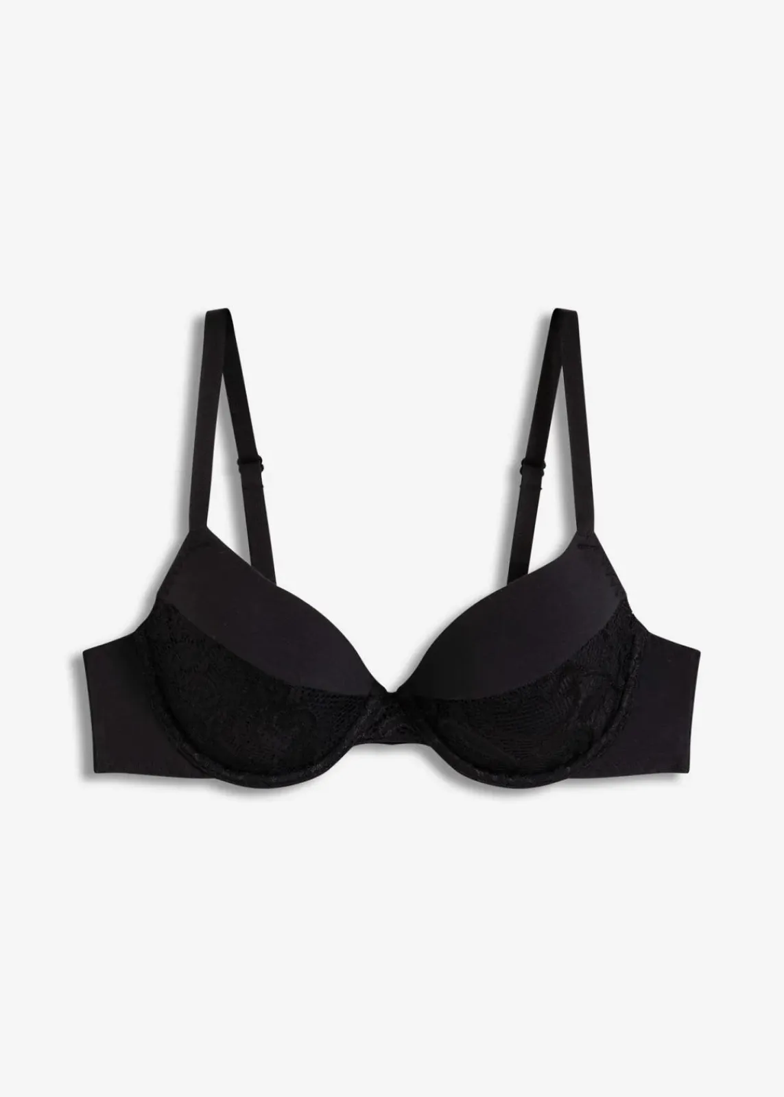 bonprix Dessous|Bhs^Schalen-BH aus softem Modal schwarz