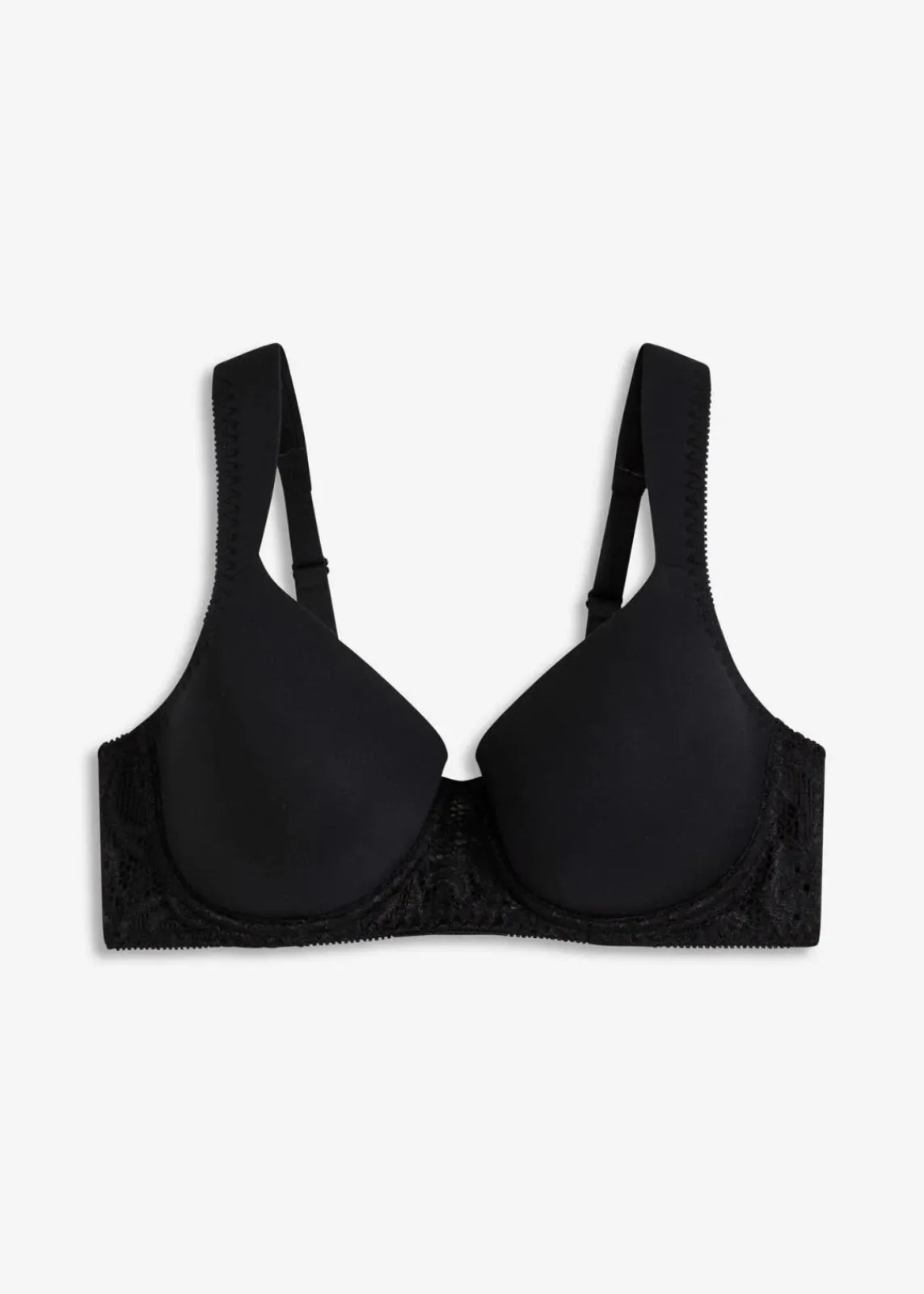bonprix Große Cups D-H|Bhs^Schalen-BH aus softem Modal schwarz