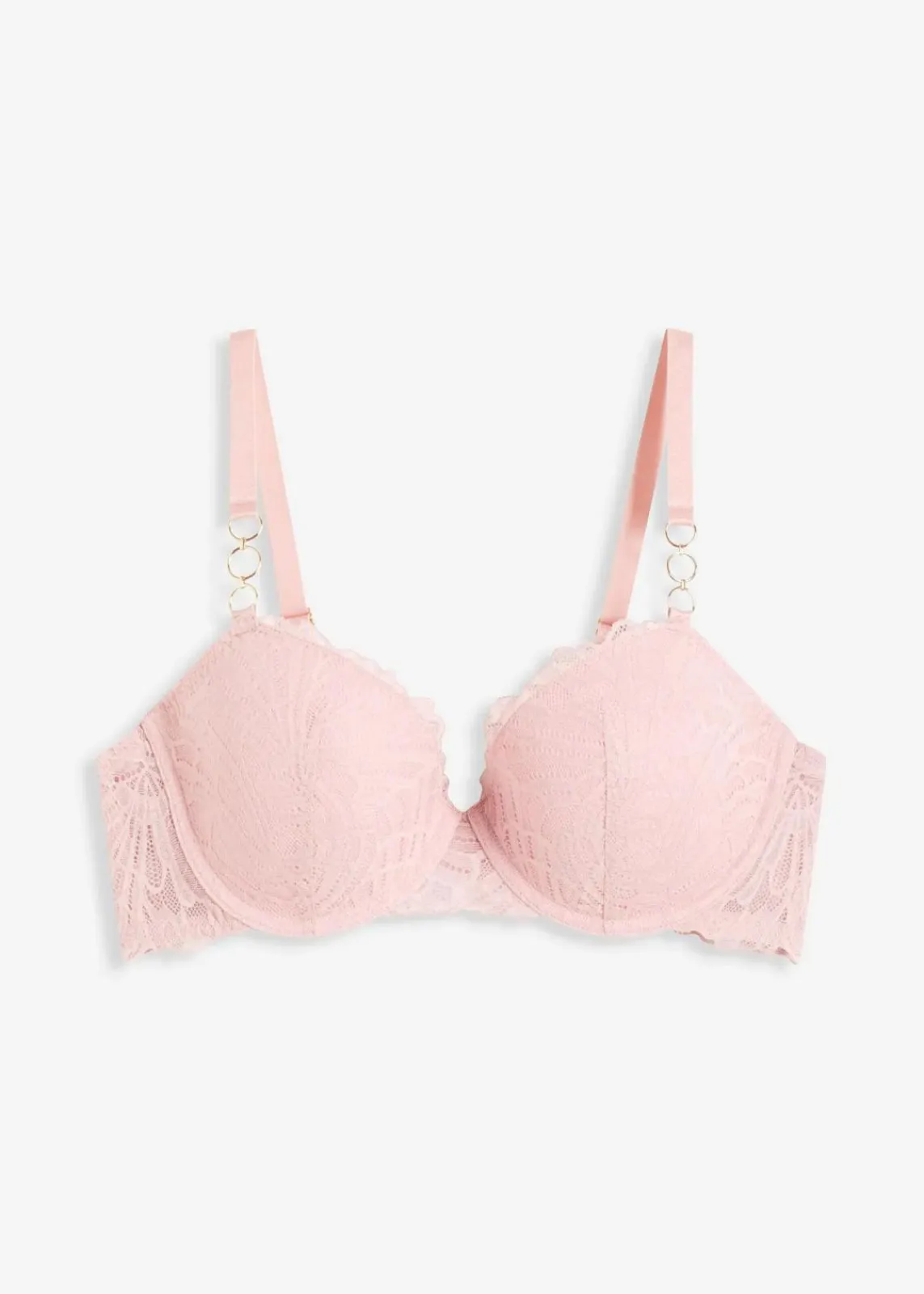 bonprix Große Cups D-H|Bhs^Schalen-BH aus Spitze hellrosa