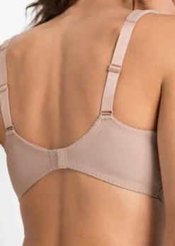 bonprix Große Cups D-H|Bhs^Schalen-BH mit gepolsterten Trägern mattbeige