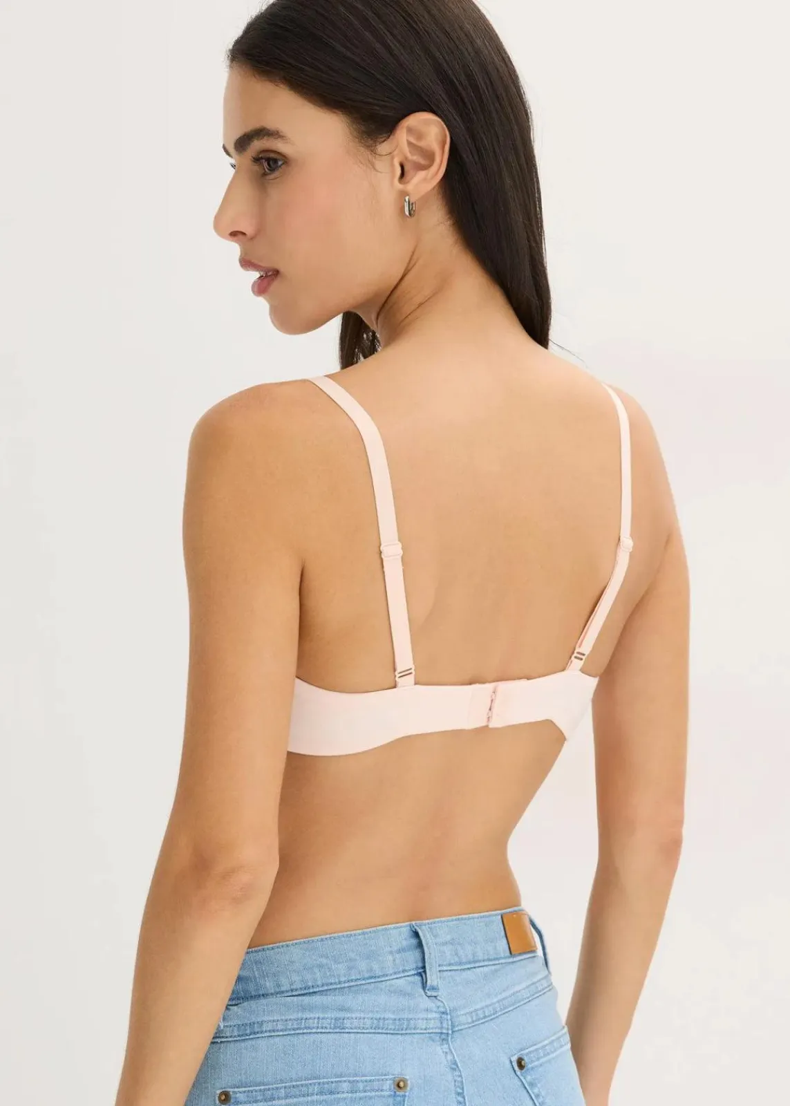 bonprix Nachhaltigere Materialien|Bhs^Schalen-BH ohne Bügel mit Bio-Baumwolle seidenrosa