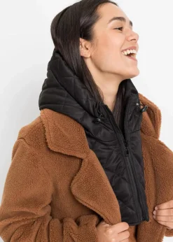 bonprix Schals & Tücher|Schuhe & Accessoires In Spezialgrößen·Tücher & Ponchos^Schalkragen schwarz