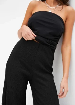 bonprix Bekleidung·Kleider|Hosen^Schlupfhose schwarz